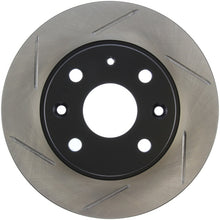 Load image into Gallery viewer, StopTech Power Slot 89-93 Mazda Miata SportStop Slotted Rear Right Rotor
