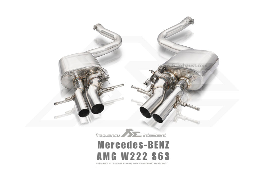 Valvetronic Exhaust System for Mercedes-Benz W222 AMG S63 | 5.5TT M157 | 2013-2017