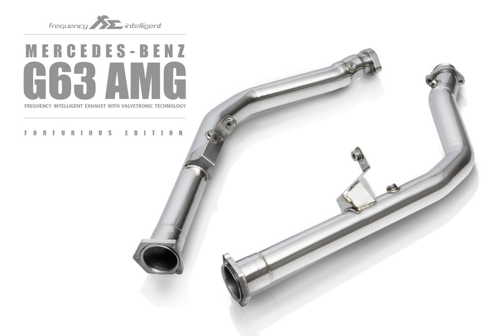Valvetronic Exhaust System for Mercedes-Benz W463 AMG G63 | 5.5TT M157 | Ultimate Double Quad Tips | 2012-2018