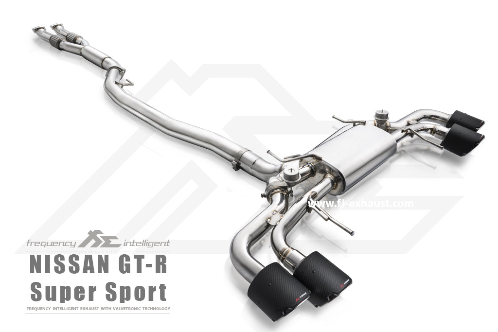 Valvetronic Exhaust System for Nissan R35 GTR | Race Version | 2008+