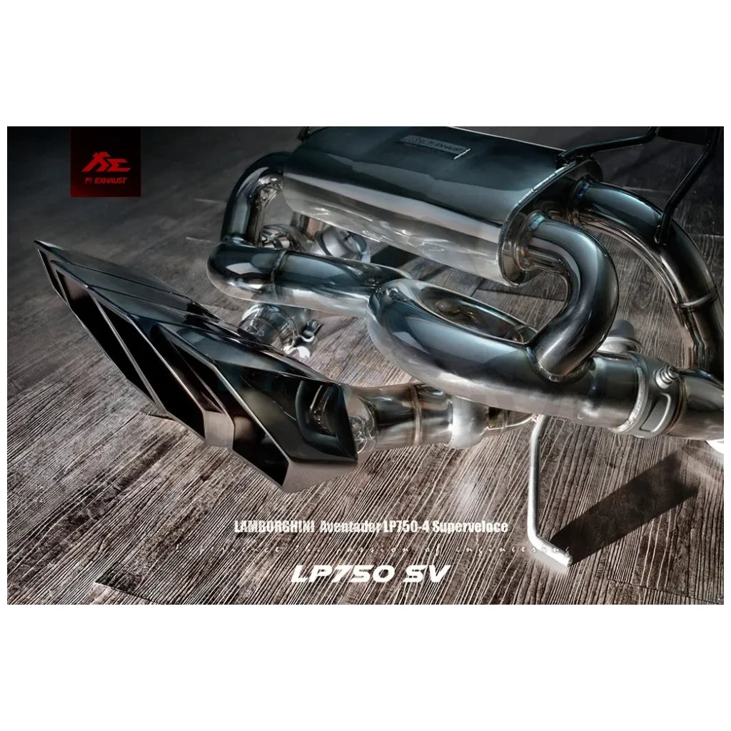 Valvetronic Exhaust System for Lamborghini Aventador SV LP750-4 | Street King | 2015-2017