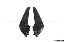 Load image into Gallery viewer, 2010-2015 Ferrari 458 Coupe Spyder OE Style Carbon Fiber Front Bumper Canards - Carbonado Aero