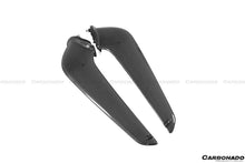 Load image into Gallery viewer, 2010-2015 Ferrari 458 Coupe Spyder OE Style Carbon Fiber Front Bumper Canards - Carbonado Aero