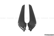Load image into Gallery viewer, 2010-2015 Ferrari 458 Coupe Spyder OE Style Carbon Fiber Front Bumper Canards - Carbonado Aero