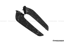 Load image into Gallery viewer, 2010-2015 Ferrari 458 Coupe Spyder OE Style Carbon Fiber Front Bumper Canards - Carbonado Aero