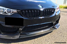 Load image into Gallery viewer, 2014-2020 BMW M3 F80 M4 F82 VA Style Carbon Fiber Front Lip - Carbonado