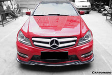 Load image into Gallery viewer, 2012-2014 Mercedes Benz W204 C Class Sedan/Coupe AMG Style Front Lip - Carbonado