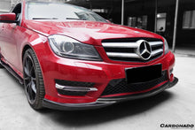 Load image into Gallery viewer, 2012-2014 Mercedes Benz W204 C Class Sedan/Coupe AMG Style Front Lip - Carbonado Aero