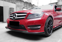 Load image into Gallery viewer, 2012-2014 Mercedes Benz W204 C Class Sedan/Coupe AMG Style Front Lip - Carbonado