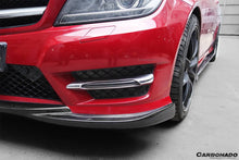 Load image into Gallery viewer, 2012-2014 Mercedes Benz W204 C Class Sedan/Coupe AMG Style Front Lip - Carbonado Aero