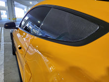 Load image into Gallery viewer, 2015 - 2020 Mustang Carbon Fiber Type-Flat Side Window Louvers (Pair)