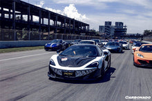 Load image into Gallery viewer, 2018-2021 McLaren 600LT Carbon Fiber Front Bumper Side Splitter - Carbonado Aero