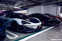 Load image into Gallery viewer, 2018-2021 McLaren 600LT Carbon Fiber Front Bumper Side Splitter - Carbonado Aero