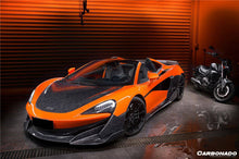 Load image into Gallery viewer, 2018-2021 McLaren 600LT Carbon Fiber Front Bumper Side Splitter - Carbonado