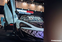 Load image into Gallery viewer, 2018-2021 McLaren 600LT Carbon Fiber Front Bumper Side Splitter - Carbonado Aero