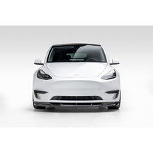 Load image into Gallery viewer, Vorsteiner Aero Front Spoiler Carbon Fiber PP 2x2 Glossy Tesla Model Y 2020+