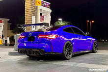 Load image into Gallery viewer, 2014-2020 BMW M4 F82 F80 M3 GTS2 Style Carbon Fiber Trunk Spoiler - Carbonado Aero