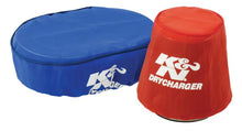 Load image into Gallery viewer, K&amp;N Precharger Wrap Blue Kawasaki