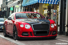 Load image into Gallery viewer, 2012-2015 Bentley Continental V8 GT/GTC/V8S - W12 GT/GTC SPEED Style Front Bumper - Carbonado Aero
