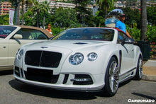 Load image into Gallery viewer, 2012-2015 Bentley Continental V8 GT/GTC/V8S - W12 GT/GTC SPEED Style Front Bumper - Carbonado Aero
