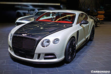 Load image into Gallery viewer, 2012-2015 Bentley Continental V8 GT/GTC/V8S - W12 GT/GTC SPEED Style Front Bumper - Carbonado