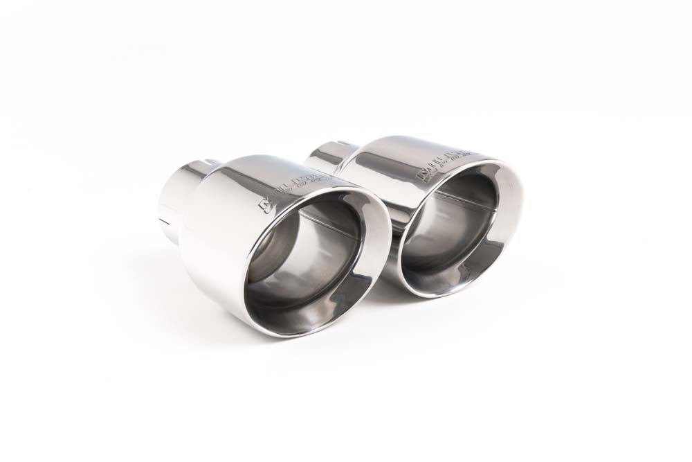 Milltek Resonated Cat-Back Exhaust for BMW F30 320i M Sport, Polished Tips