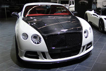 Load image into Gallery viewer, 2012-2015 Bentley Continental V8 GT/GTC/V8S - W12 GT/GTC SPEED Style Front Bumper - Carbonado