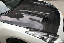 Load image into Gallery viewer, 2008-2016 Nissan GTR R35 CBA/DBA GTC Style Carbon Fiber Hood - Carbonado Aero