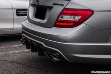 Load image into Gallery viewer, 2012-2014 Mercedes Benz W204 C63 AMG RZ Style Carbon Fiber Rear Lip - Carbonado Aero
