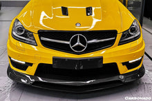 Load image into Gallery viewer, 2012-2014 Mercedes Benz W204 C63 AMG RZ Style Carbon Fiber Front Lip - Carbonado