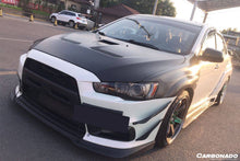Load image into Gallery viewer, 2008-2016 Mitsubishi Evolution10 RA Style Carbon Fiber Front Lip - Carbonado