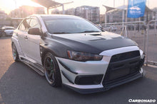 Load image into Gallery viewer, 2008-2016 Mitsubishi Evolution 10 OEM Style Carbon Fiber Hood - Carbonado Aero