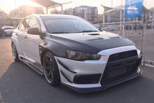 Load image into Gallery viewer, 2008-2016 Mitsubishi Evolution10 RA Style Carbon Fiber Front Lip - Carbonado