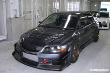 Load image into Gallery viewer, 2003-2006 Mitsubishi Evo 7/8/9 VTX Style Carbon Fiber Hood - Carbonado Aero