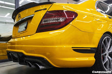 Load image into Gallery viewer, 2008-2013 Mercedes Benz W204 Sedan C Class C63 AMG C74 Style Carbon Fiber Spoiler - Carbonado Aero