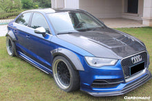 Load image into Gallery viewer, 2013-2020 Audi RS3 S3 A3 Sedan BKSS Style Carbon Fiber Hood - Carbonado Aero