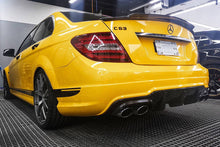Load image into Gallery viewer, 2012-2014 Mercedes Benz W204 C63 AMG RZ Style Carbon Fiber Rear Lip - Carbonado