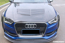 Load image into Gallery viewer, 2013-2016 Audi S3 A3 Sline Sedan BKSS Style Carbon Fiber Front Lip - Carbonado Aero