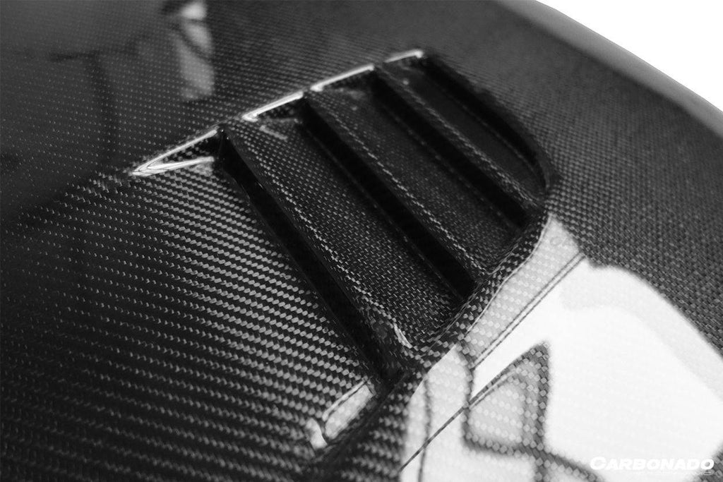 2013-2019 BMW 3 Series F30 F35 VRS Style Carbon Fiber Hood - Carbonado Aero