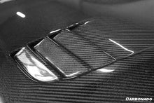 Load image into Gallery viewer, 2013-2019 BMW 3 Series F30 F35 VRS Style Carbon Fiber Hood - Carbonado Aero
