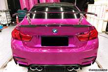 Load image into Gallery viewer, 2014-2020 BMW M3 F80 M4 F82 VRS Style Carbon Fiber Trunk Spoiler - Carbonado Aero