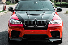 Load image into Gallery viewer, 2009-2014 BMW E70 E71 X5 X6 &amp; X5M X6M HM Style Hood - Carbonado