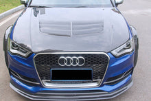 Load image into Gallery viewer, 2013-2020 Audi RS3 S3 A3 Sedan BKSS Style Carbon Fiber Hood - Carbonado