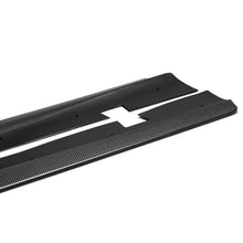 Load image into Gallery viewer, 2020-2023 Dodge Charger Widebody Hellcat Carbon Fiber Side Rocker Panel Splitters (Pair)