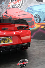 Load image into Gallery viewer, 2016-2018 CHEVY CAMARO VELOX LED TAILLIGHTS GLOSS BLACK/RED LENS