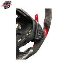 Load image into Gallery viewer, 2016-2024 Chevy Camaro Custom Carbon Fiber Steering Wheel