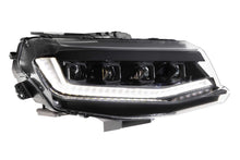 Load image into Gallery viewer, 2016-2018 Chevy Camaro Fish Eye Projector Headlights – Amber Sequential Turn Signals, LED DRL