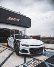 Load image into Gallery viewer, 2019-2025 Chevy Camaro ZL1 1LE Track Package Front Bumper Conversion 13pcs Full Kit Flat BLK for Non-RS Headlights