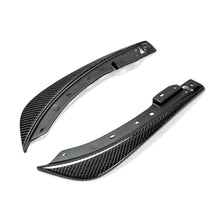 Load image into Gallery viewer, 2008-2014 Dodge Challenger Carbon Fiber Front Bumper Canards (Pair)