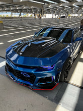 Load image into Gallery viewer, 2010-2015 Chevy Camaro Type-ZR Carbon Fiber Double Sided Hood